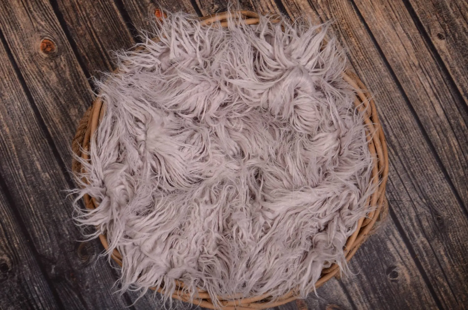 Mongolian Faux Fur - Gray
