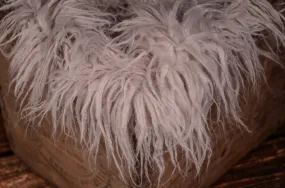 Mongolian Faux Fur - Gray