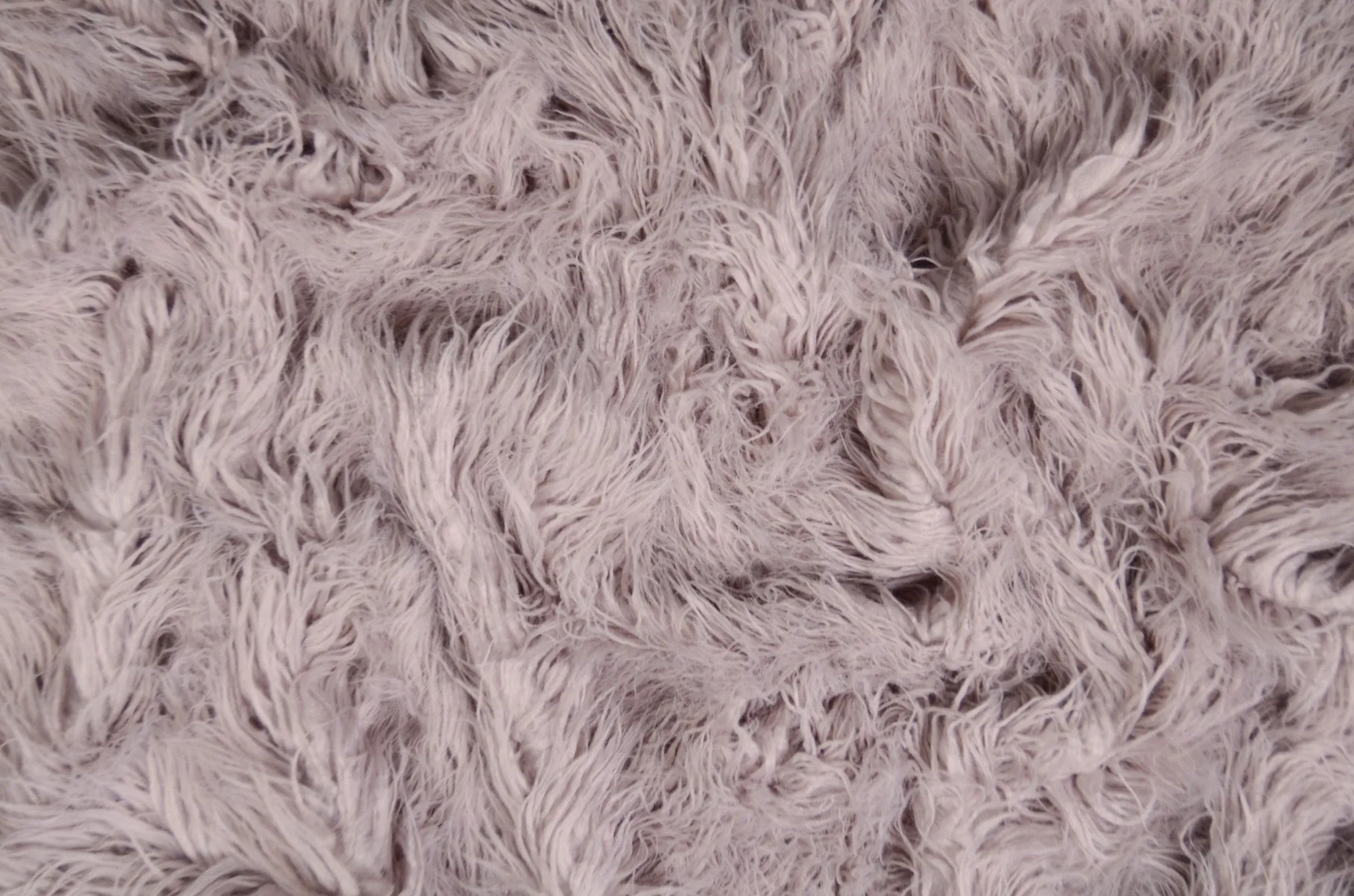 Mongolian Faux Fur - Gray