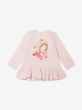 Monnalisa Baby Girls Long Sleeve Maxi T-Shirt