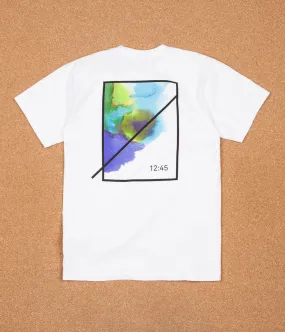 Numbers Watercolour Symbol T-Shirt - White