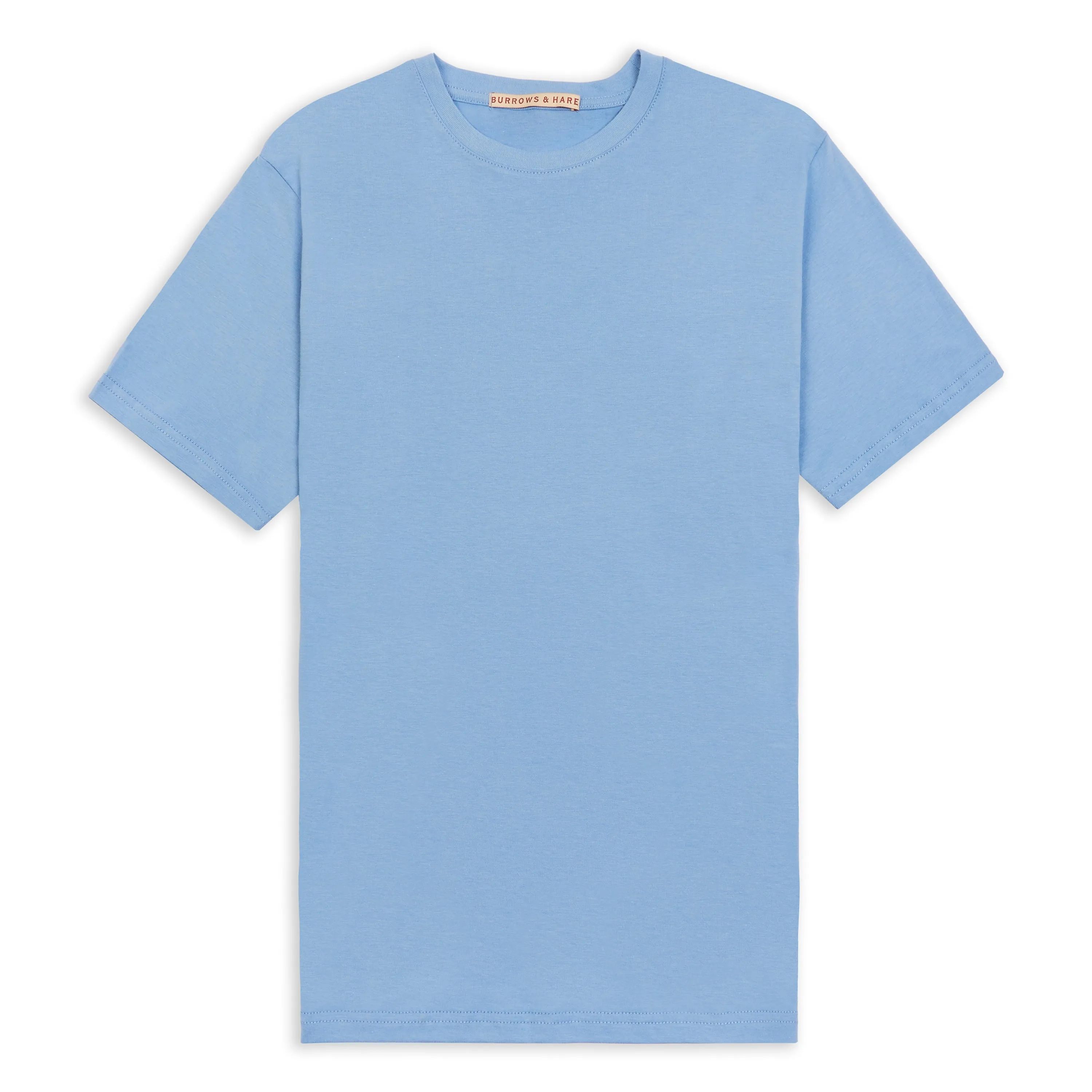 Organic Egyptian Cotton T-Shirt - Della Robbia Blue