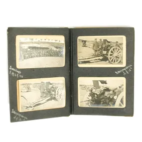 Original WWI Imperial German WWI Photo Album - Artillery Regiment