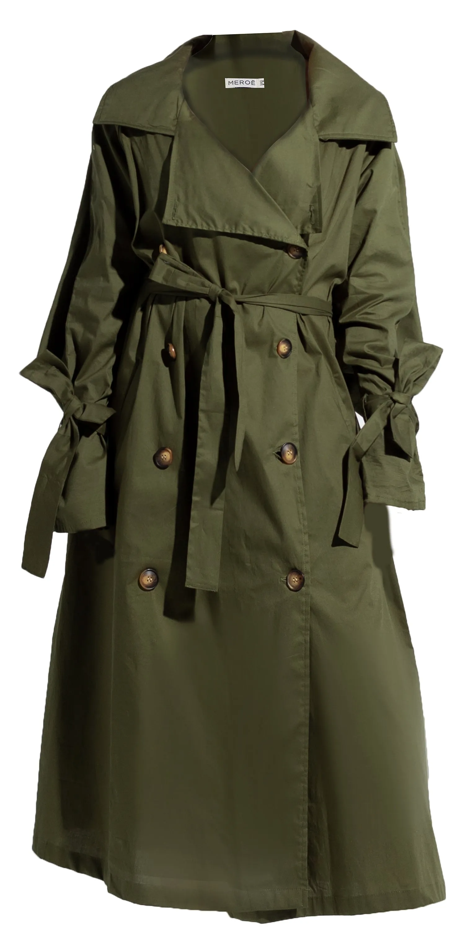Oversized Belted Trench Coat