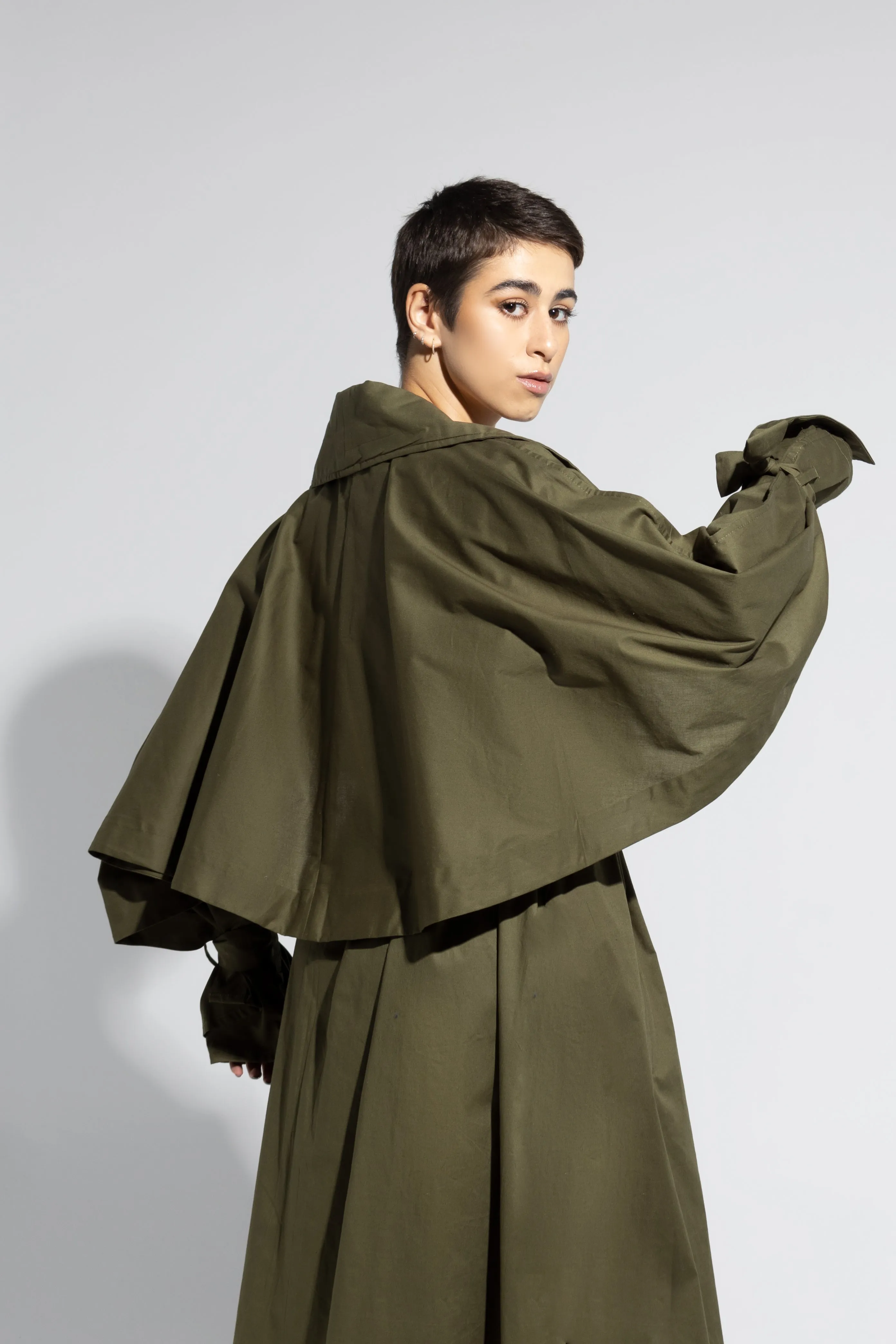 Oversized Belted Trench Coat
