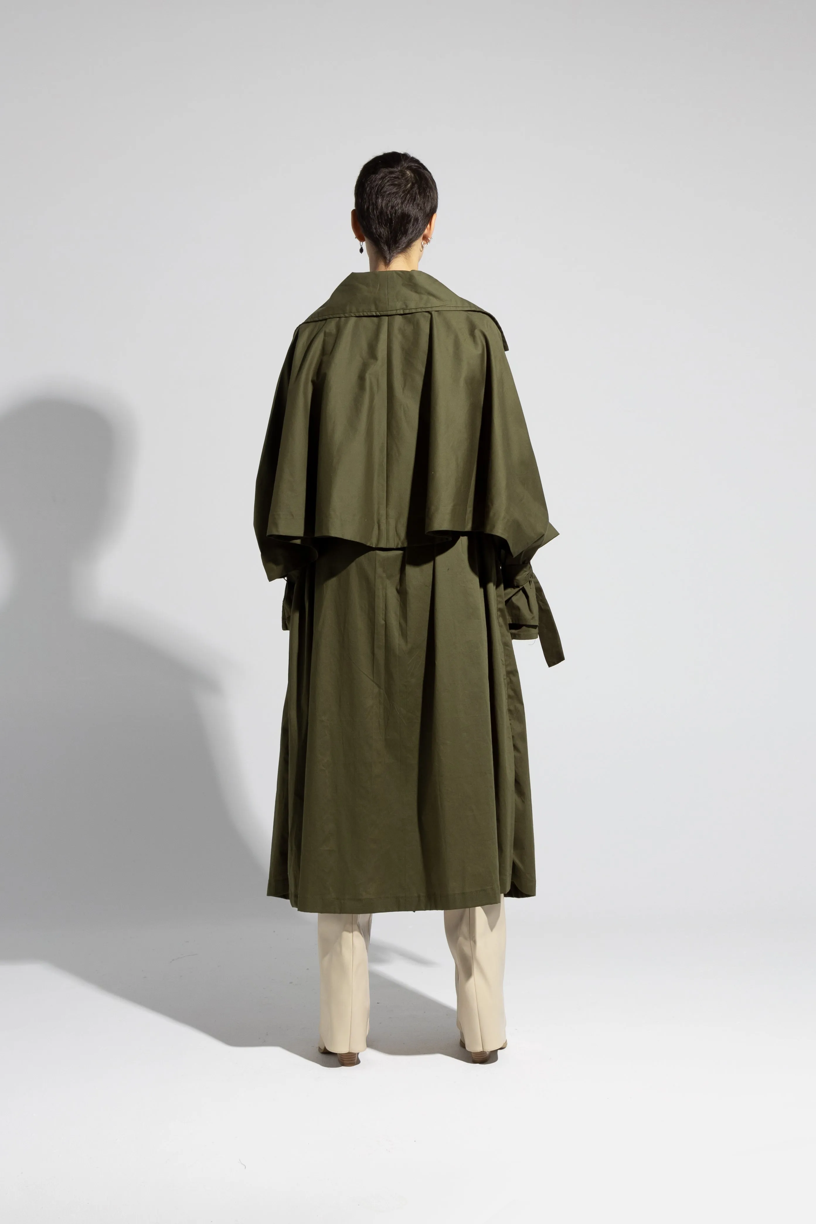 Oversized Belted Trench Coat