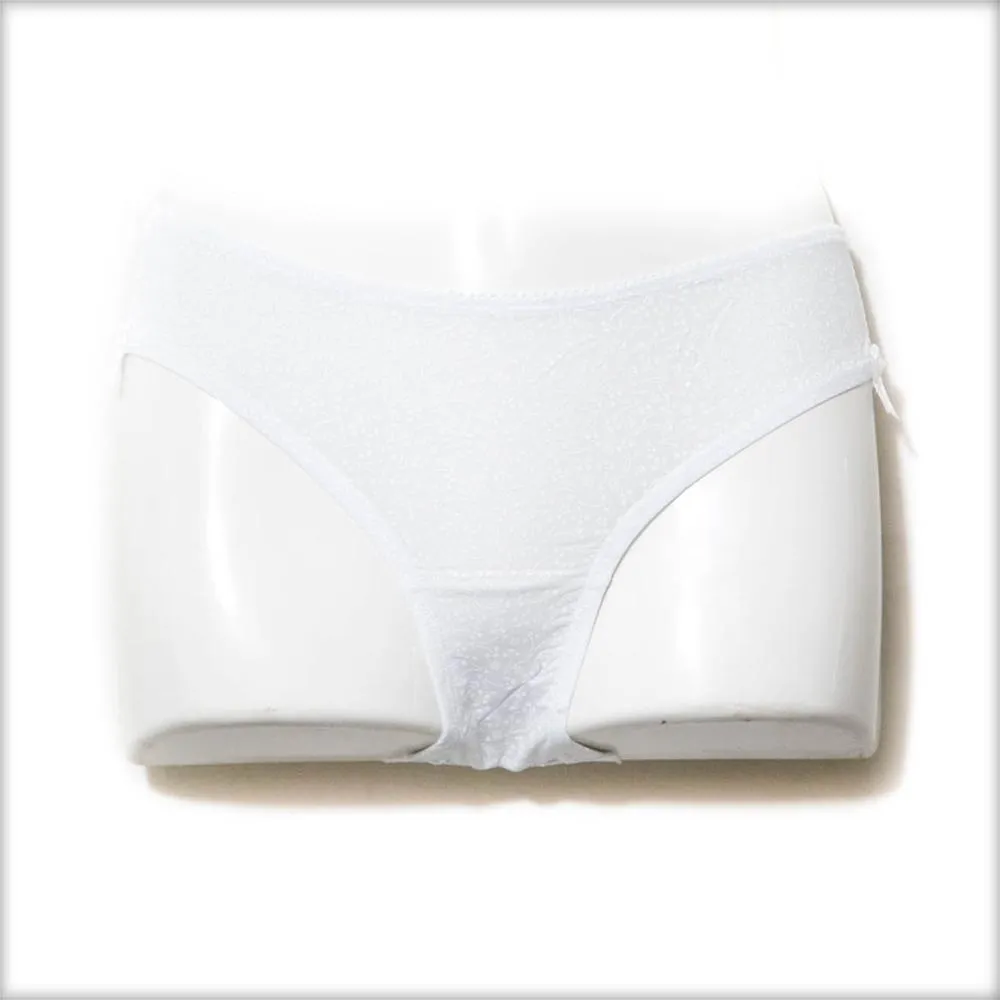 Pack of 2 Embroidered White Panty
