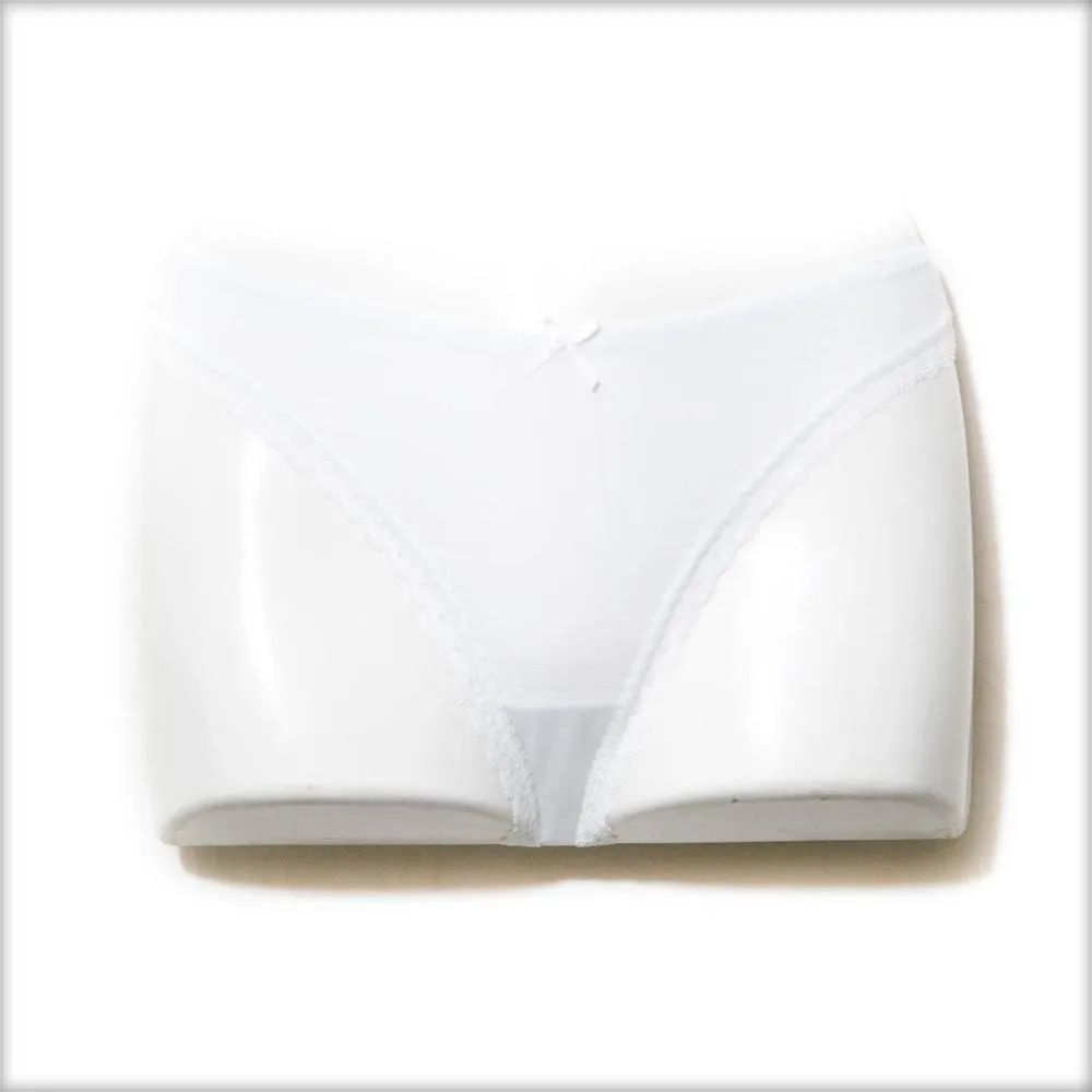 Pack of 2 Embroidered White Panty