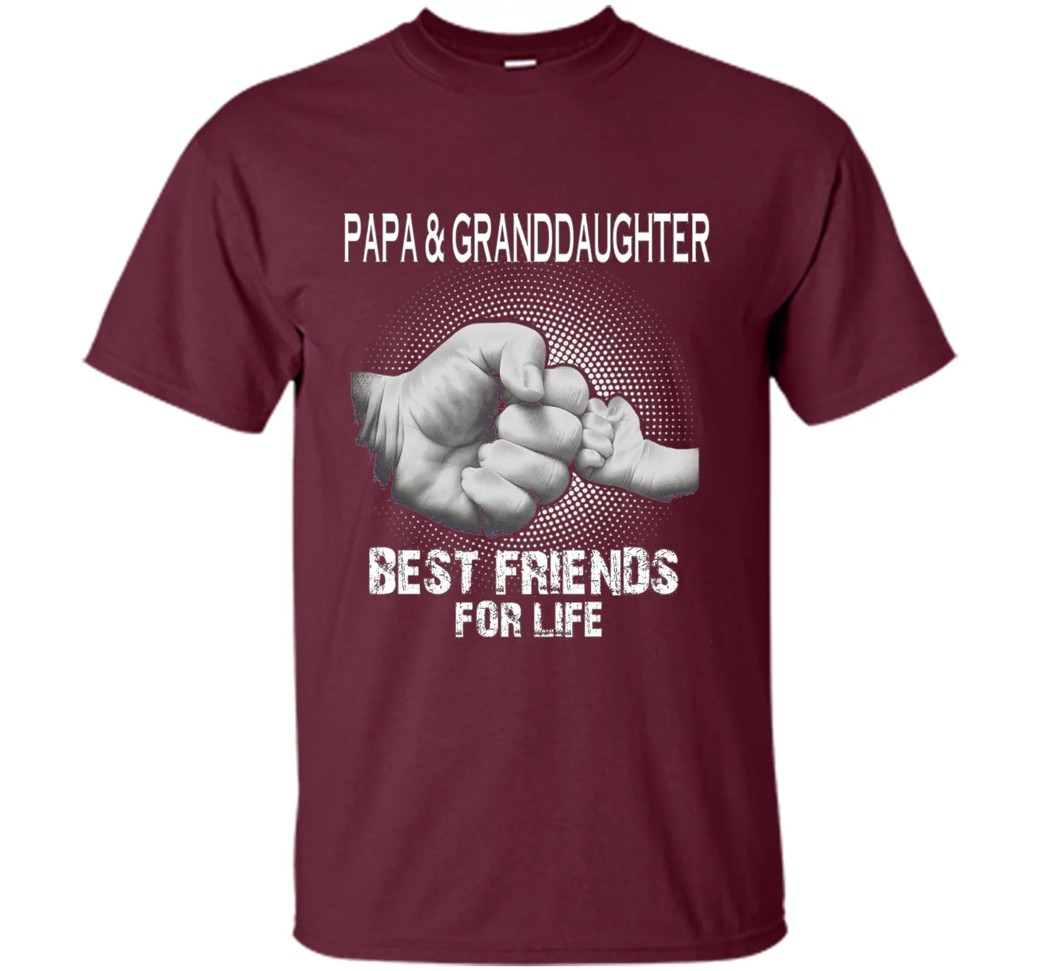 Papa and Granddaughter Best Friends For Life T Shirt