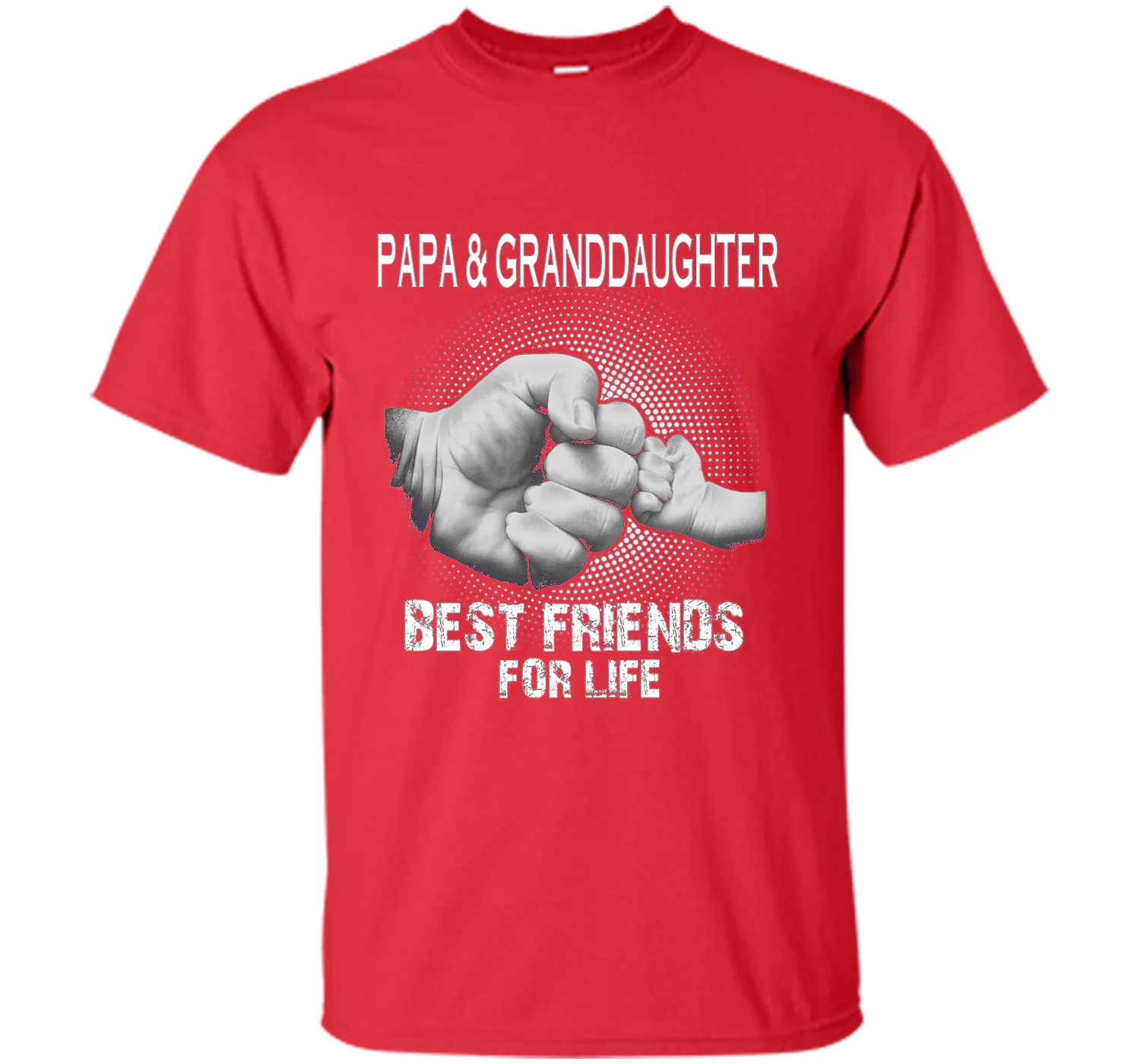 Papa and Granddaughter Best Friends For Life T Shirt