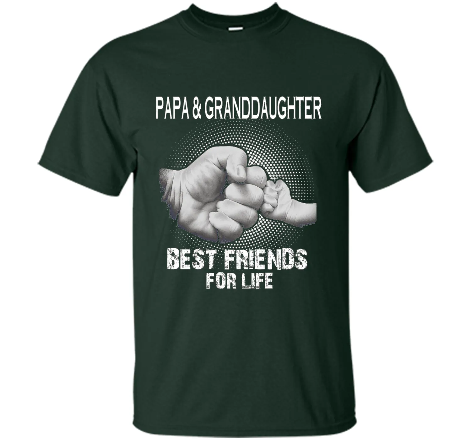 Papa and Granddaughter Best Friends For Life T Shirt