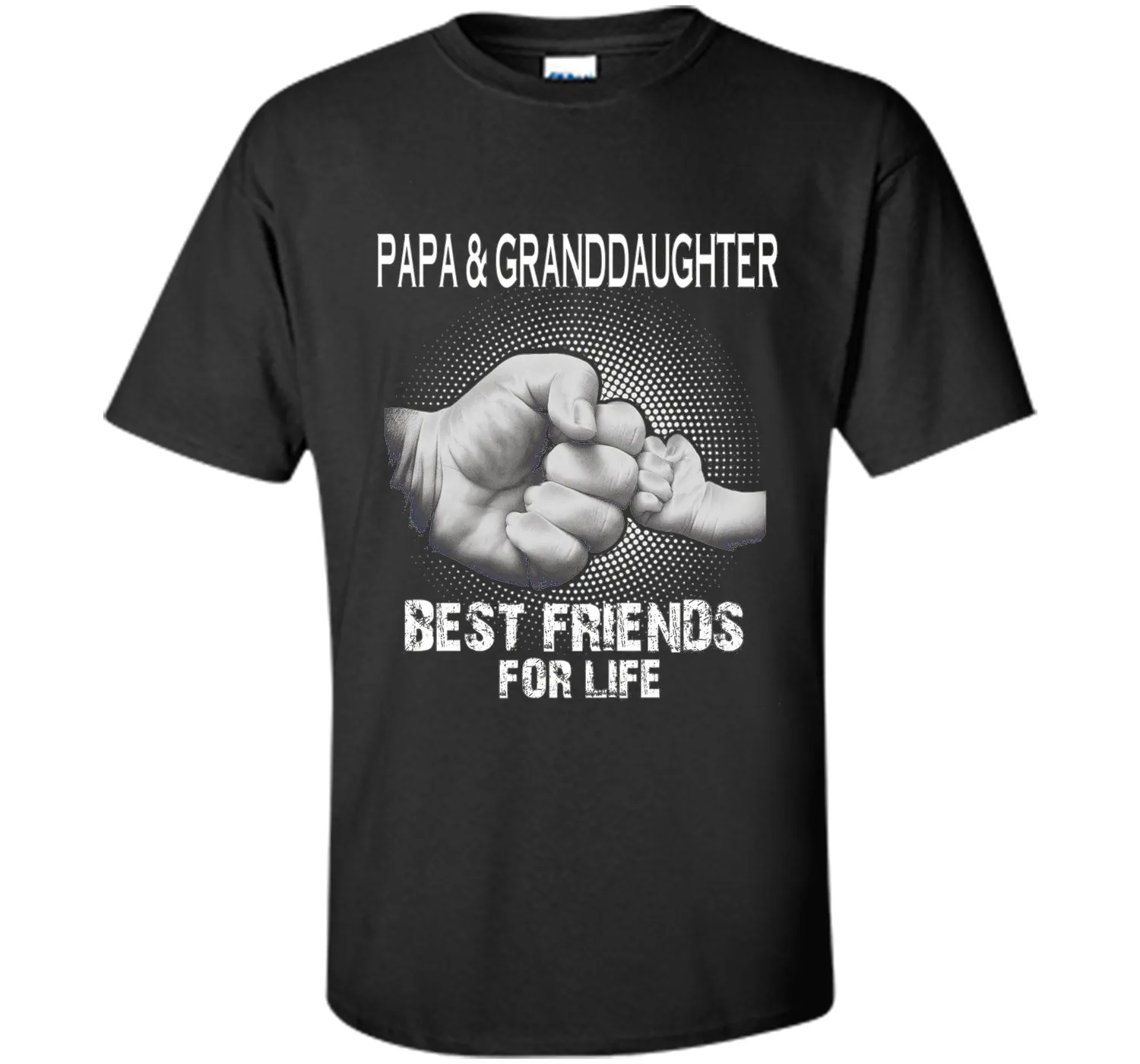 Papa and Granddaughter Best Friends For Life T Shirt