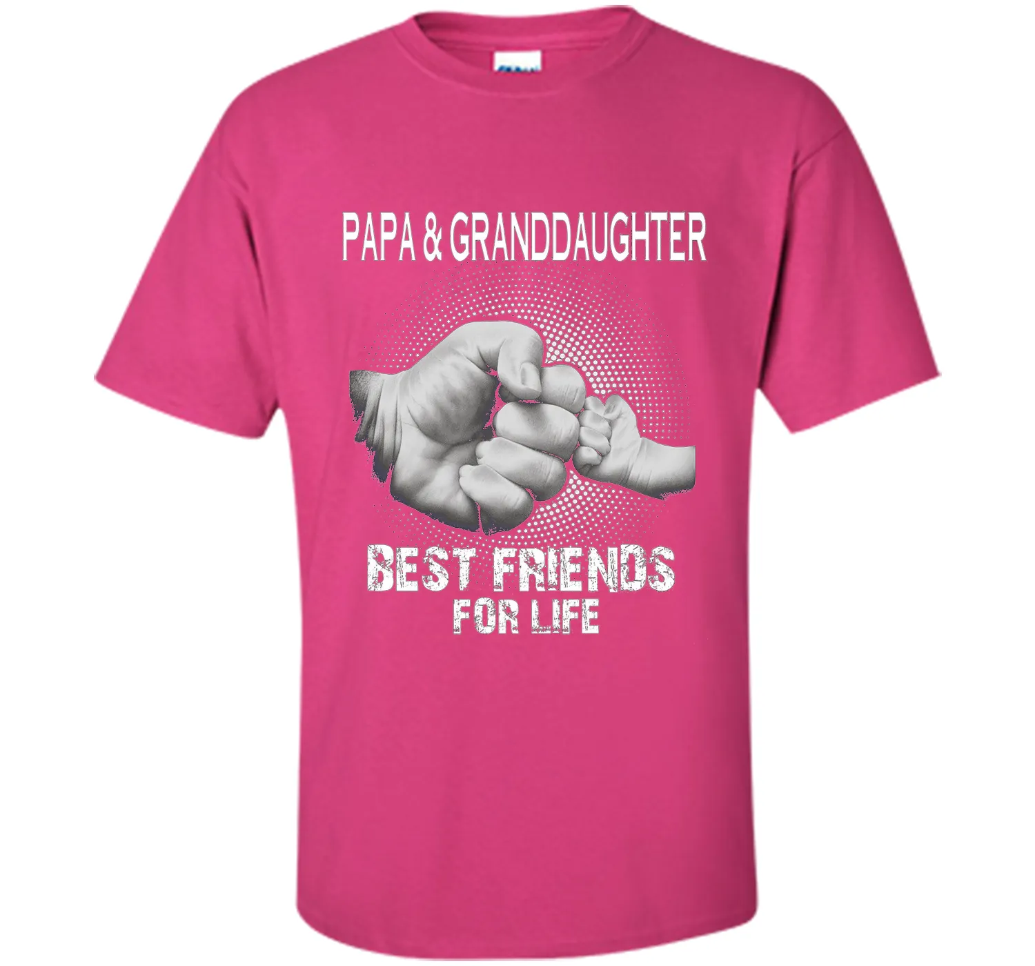 Papa and Granddaughter Best Friends For Life T Shirt