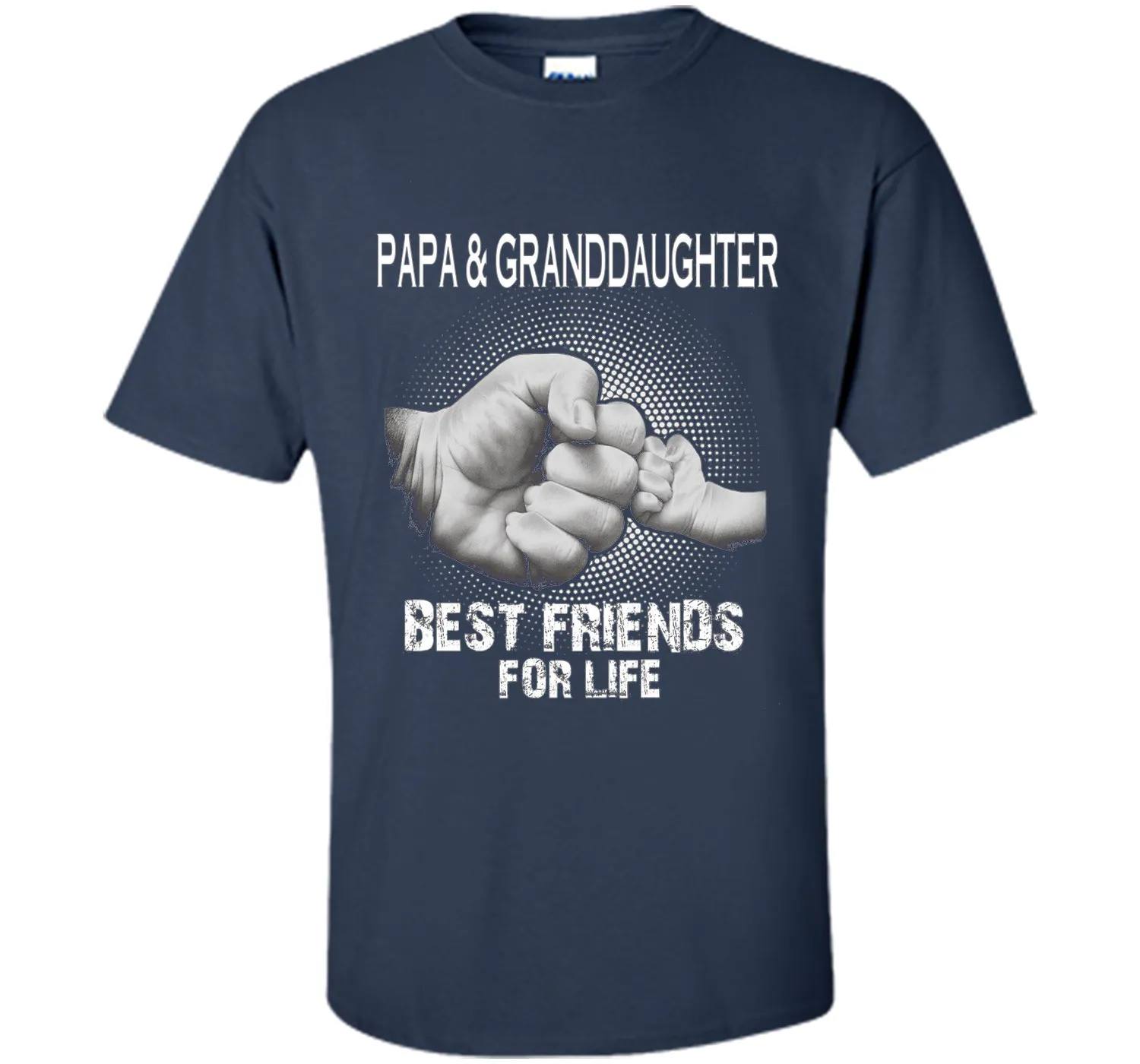 Papa and Granddaughter Best Friends For Life T Shirt