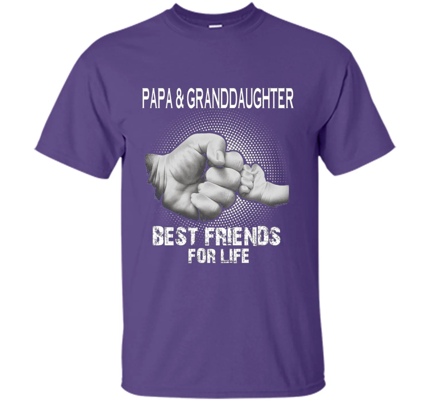 Papa and Granddaughter Best Friends For Life T Shirt