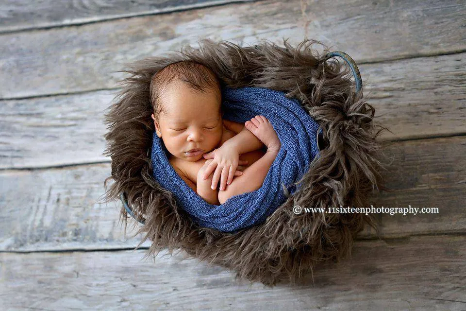 Pewter Grey Curly Alpaca Faux Flokati Fur