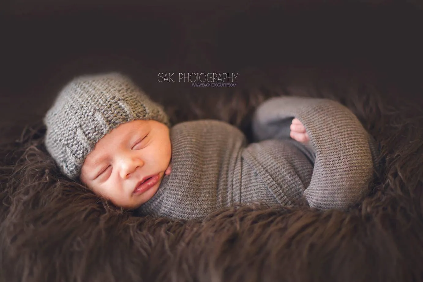 Pewter Grey Curly Alpaca Faux Flokati Fur