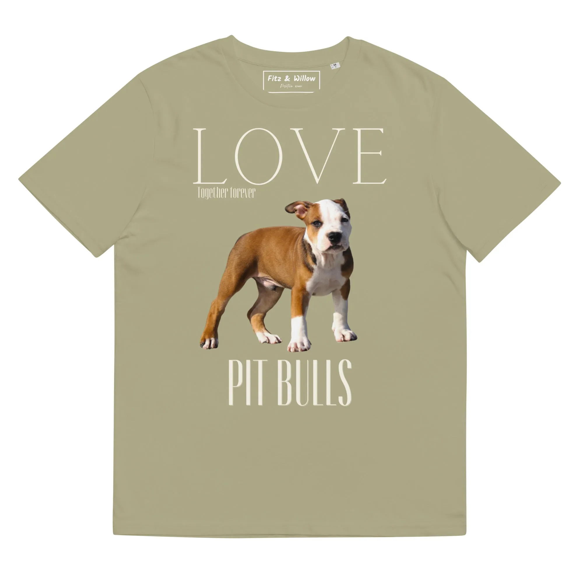 Pit Bulls lovers sustainable t-shirt