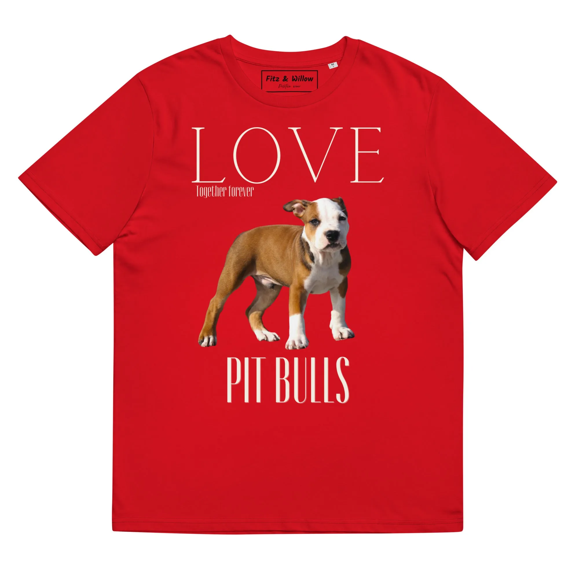 Pit Bulls lovers sustainable t-shirt