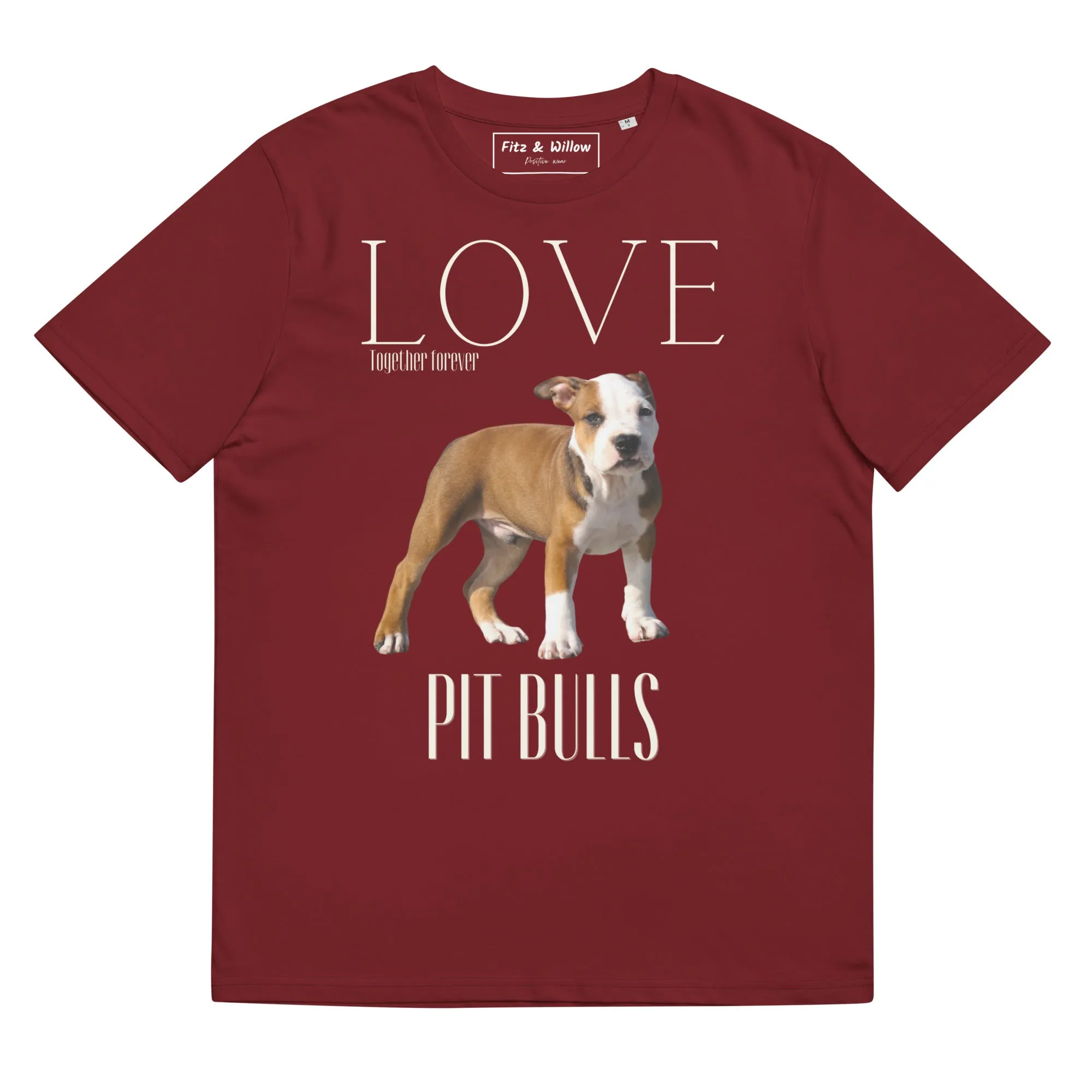 Pit Bulls lovers sustainable t-shirt