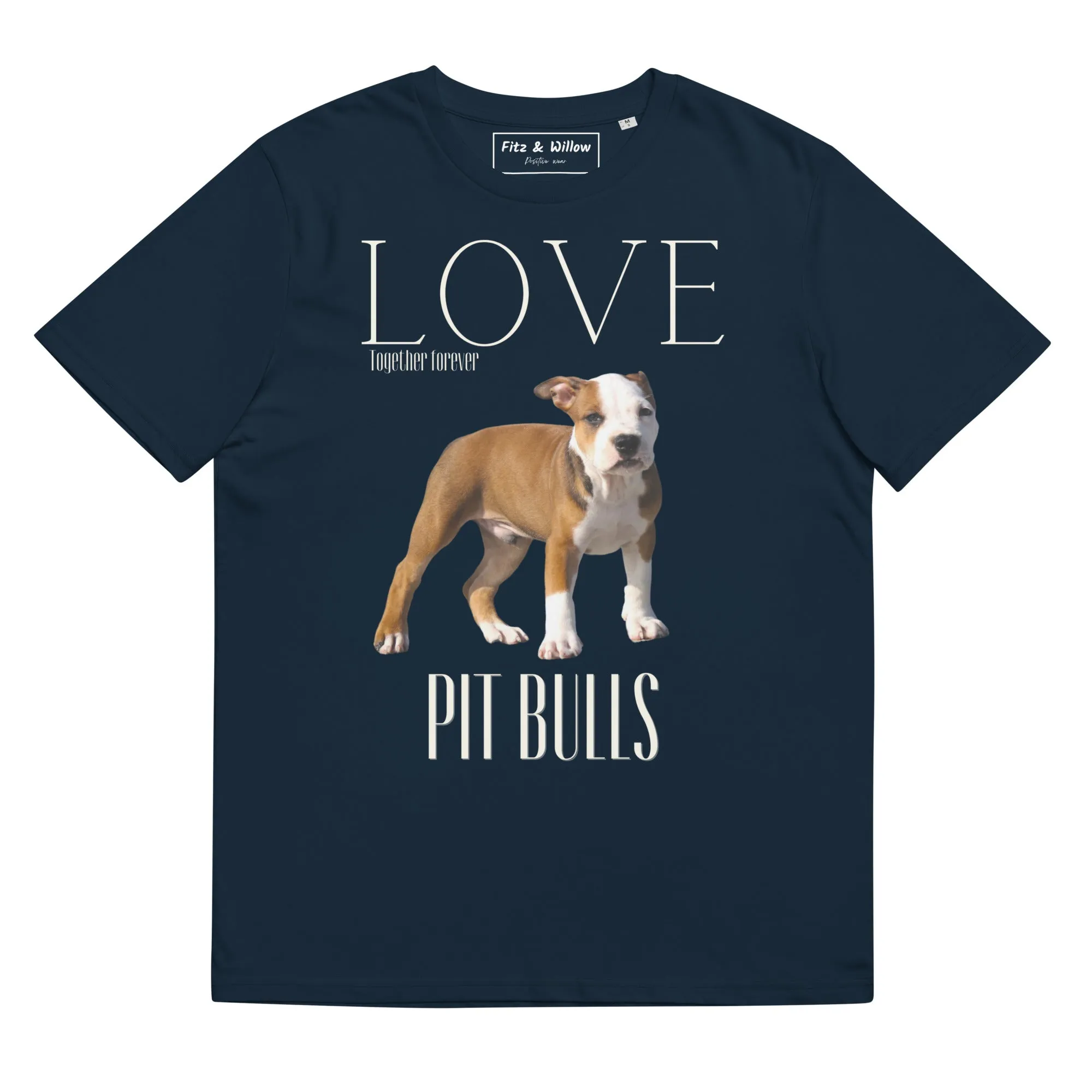 Pit Bulls lovers sustainable t-shirt