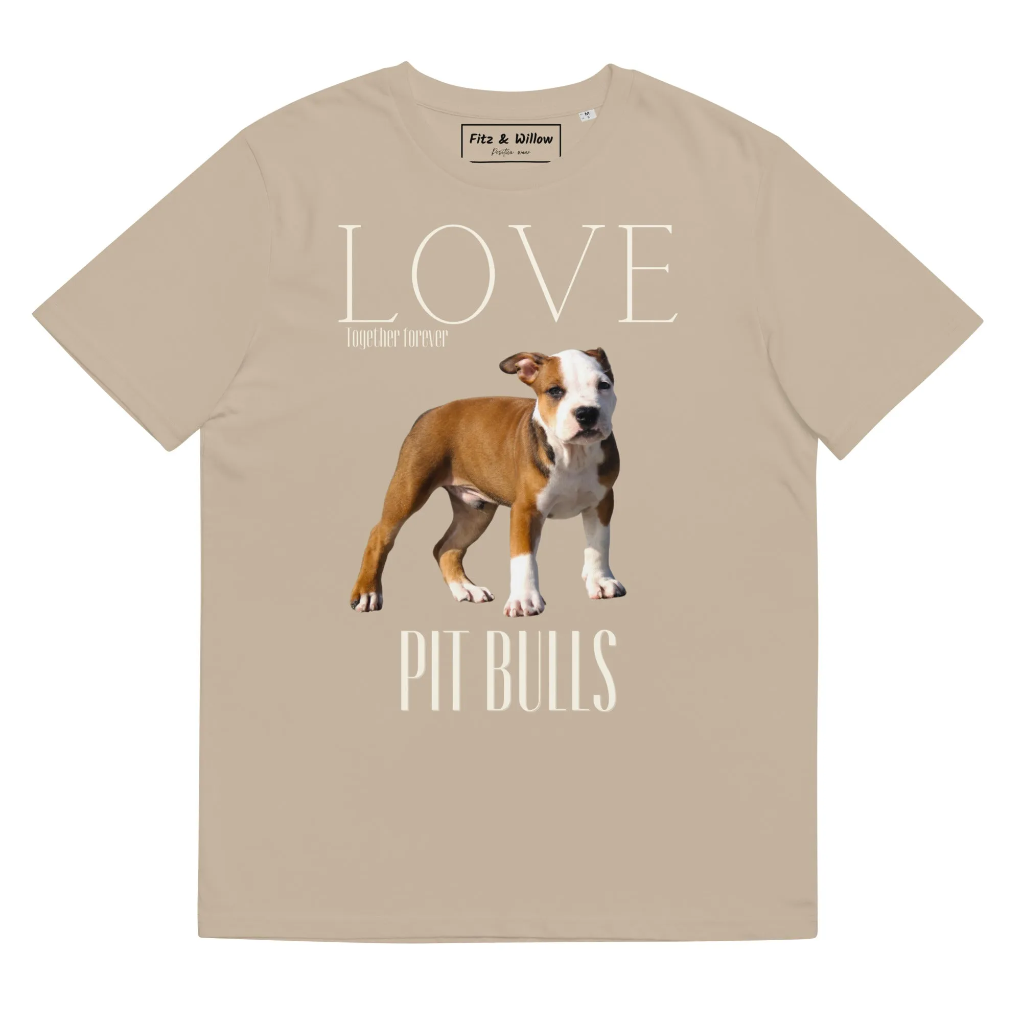 Pit Bulls lovers sustainable t-shirt