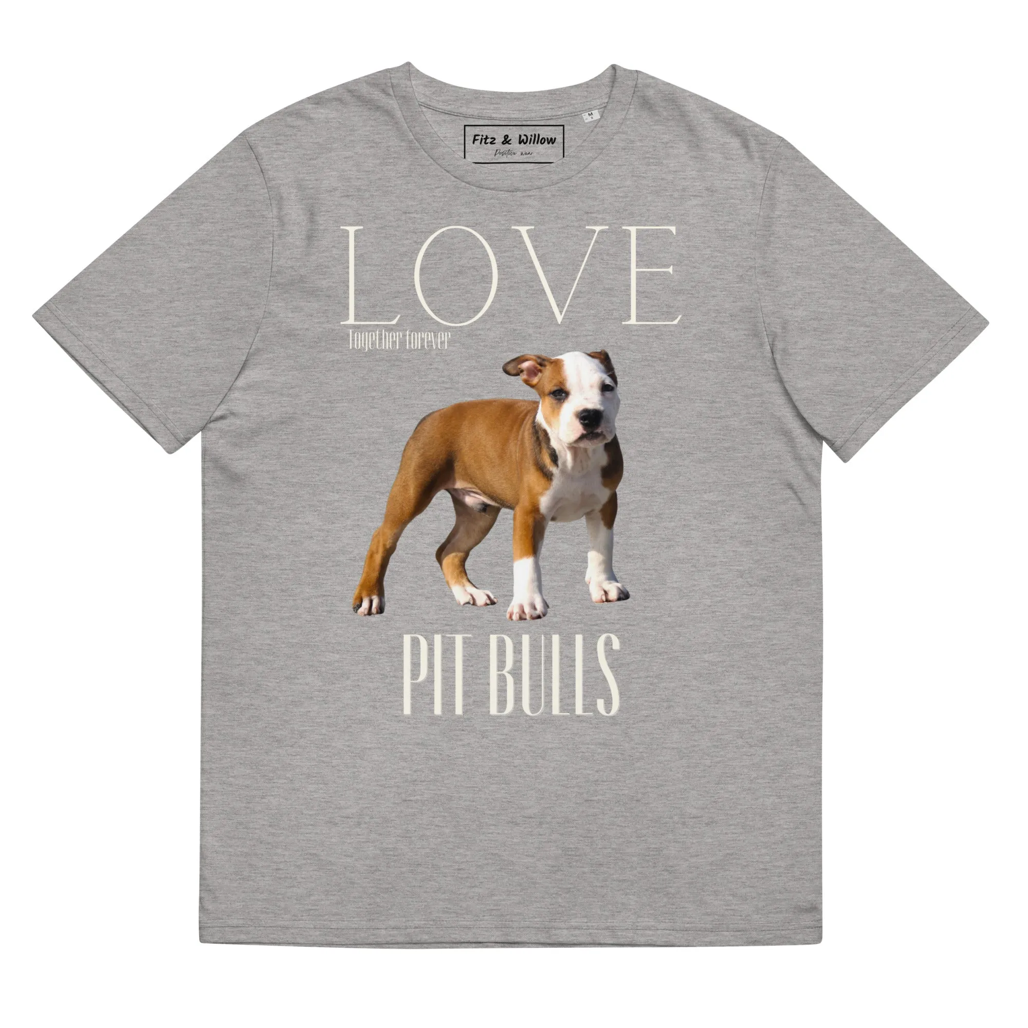 Pit Bulls lovers sustainable t-shirt