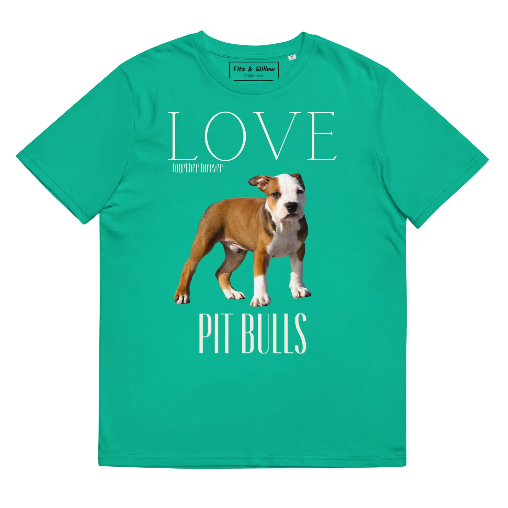 Pit Bulls lovers sustainable t-shirt