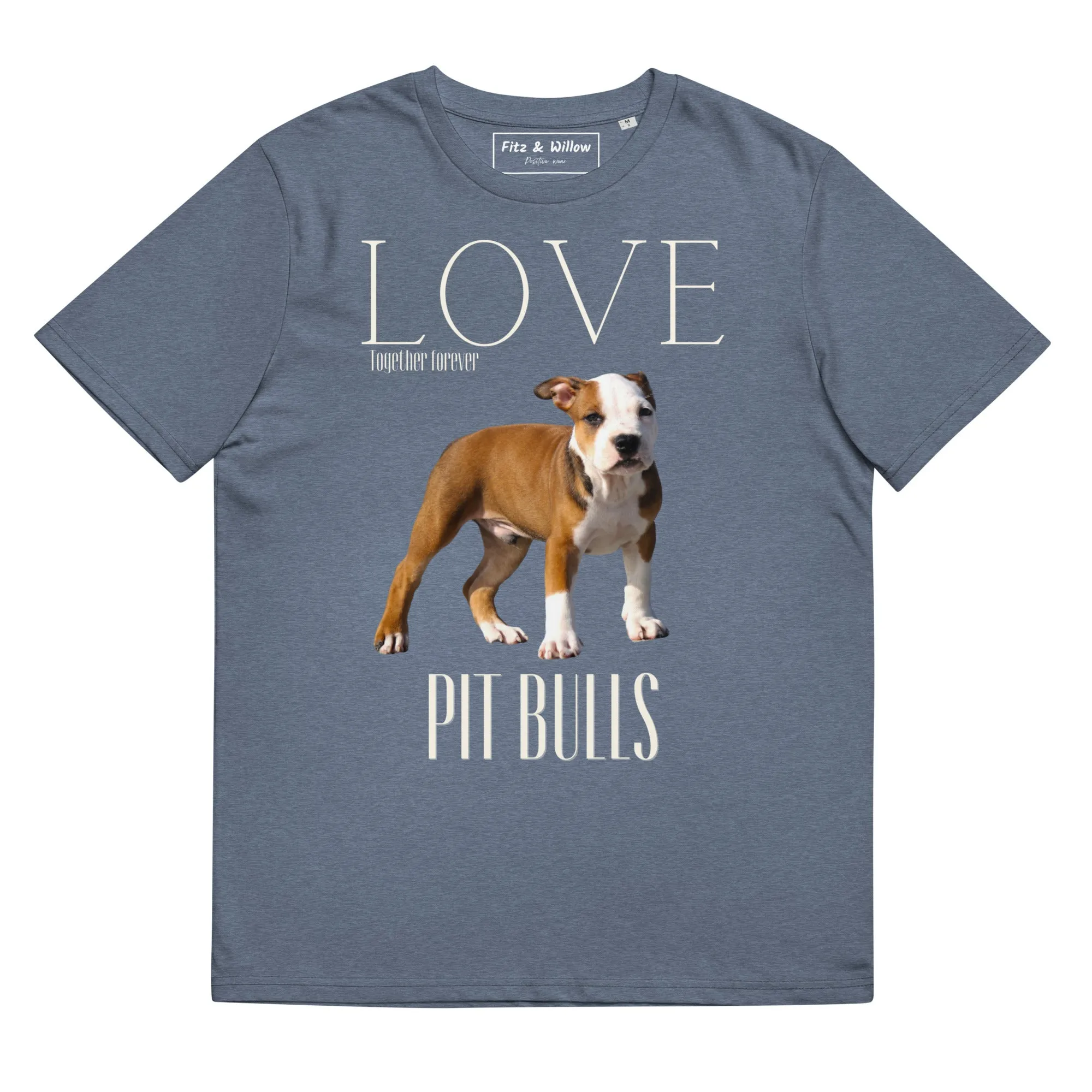 Pit Bulls lovers sustainable t-shirt