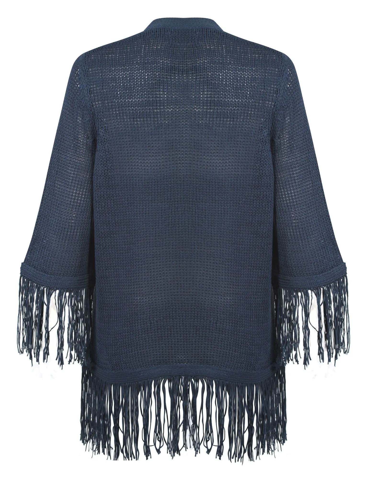 Plum Tree Zinnia navy cardigan