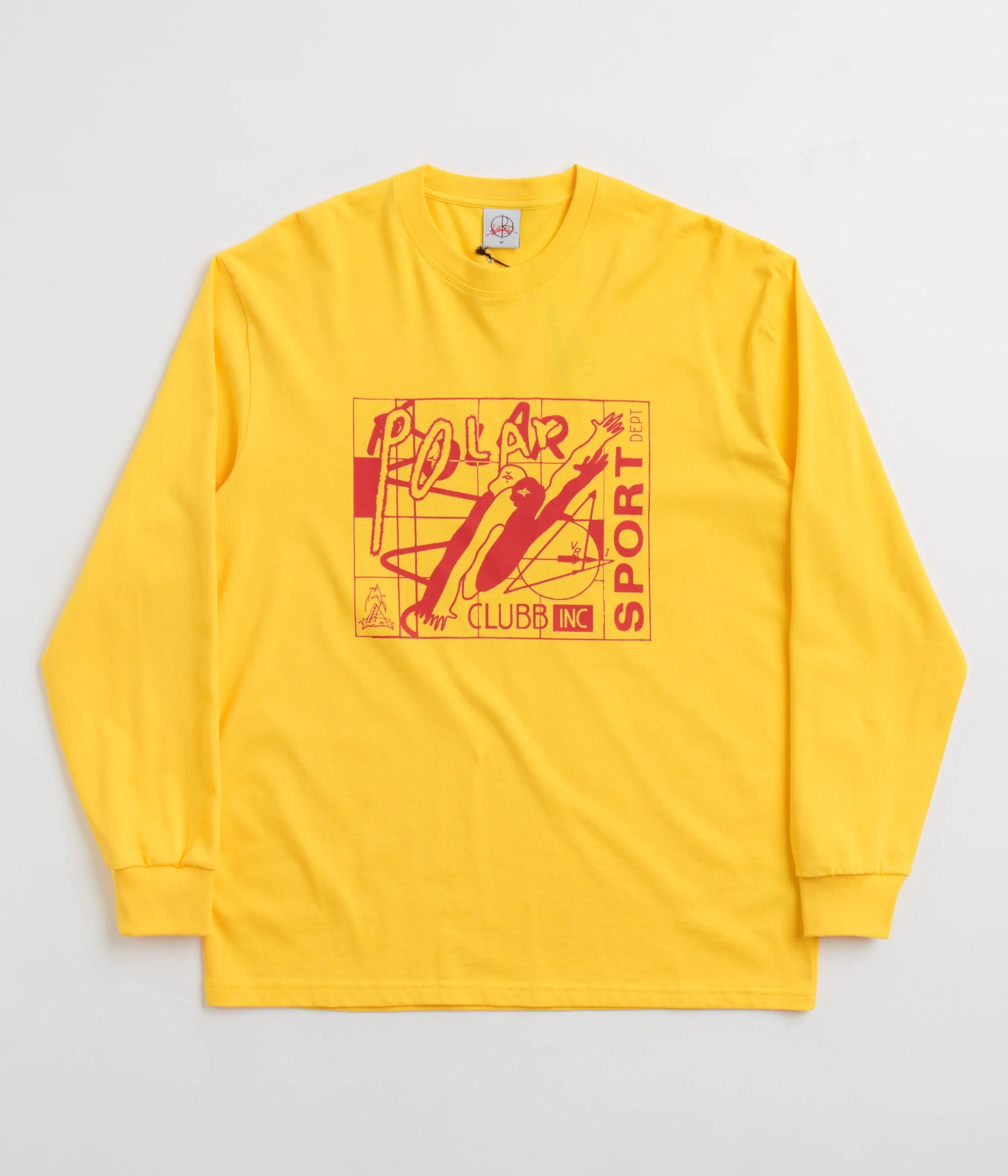 Polar Clubb Inc Long Sleeve T-Shirt - Lemon