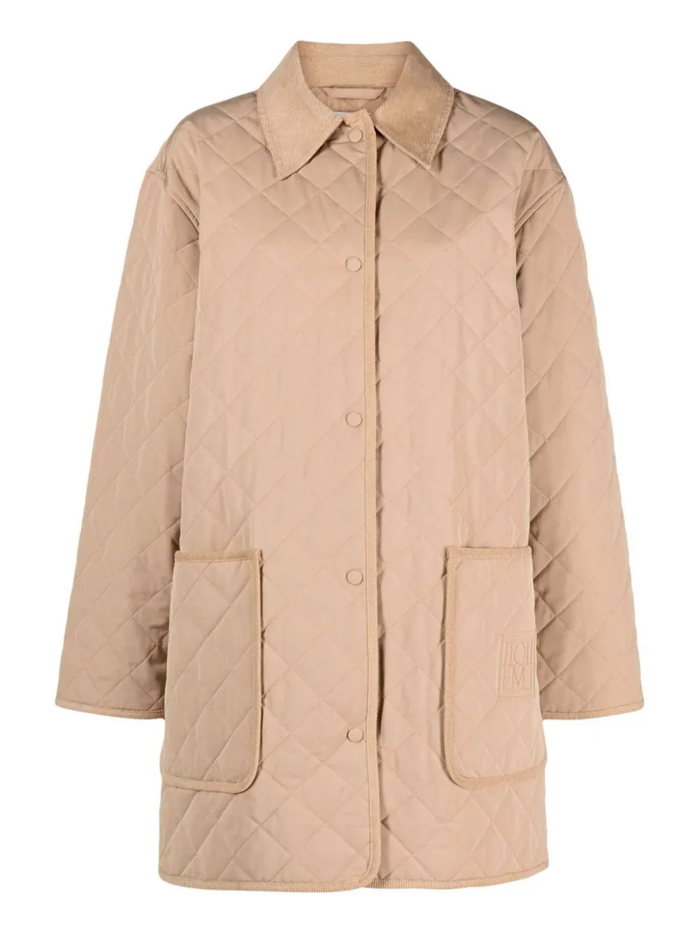 Quilted barn jacket