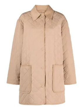 Quilted barn jacket