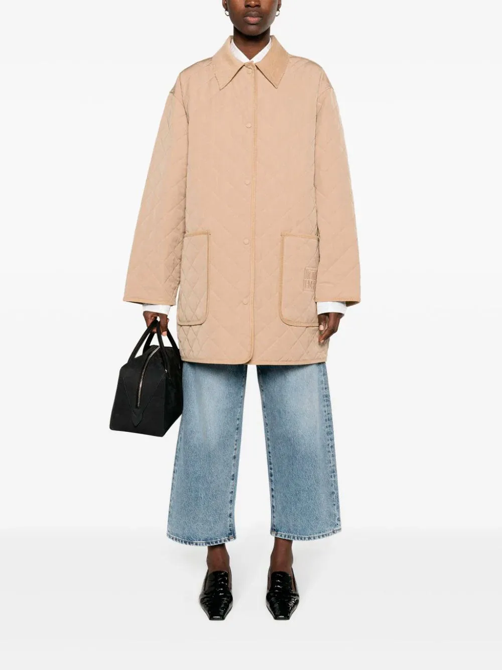 Quilted barn jacket