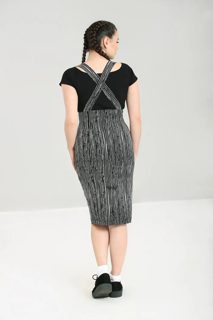 Regan Pinafore Pencil Skirt