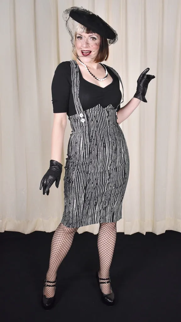 Regan Pinafore Pencil Skirt