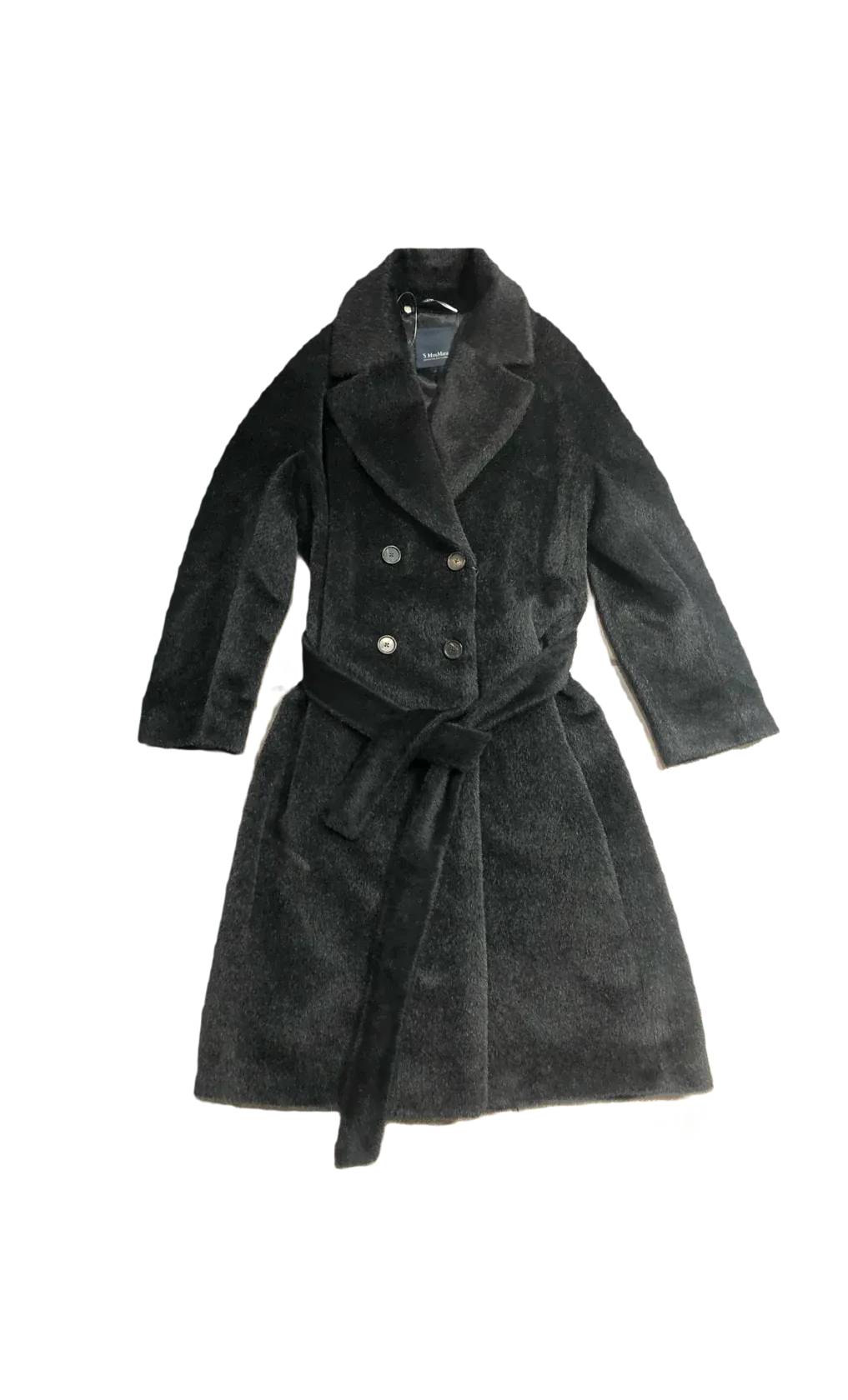 'S Max Mara - Black Zefir Coat