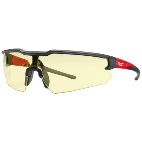 Safety Glasses - Yellow Anti-Scratch Lenses (Polybag)