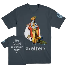 Shelter "Better Way" India Ink Grey T-Shirt