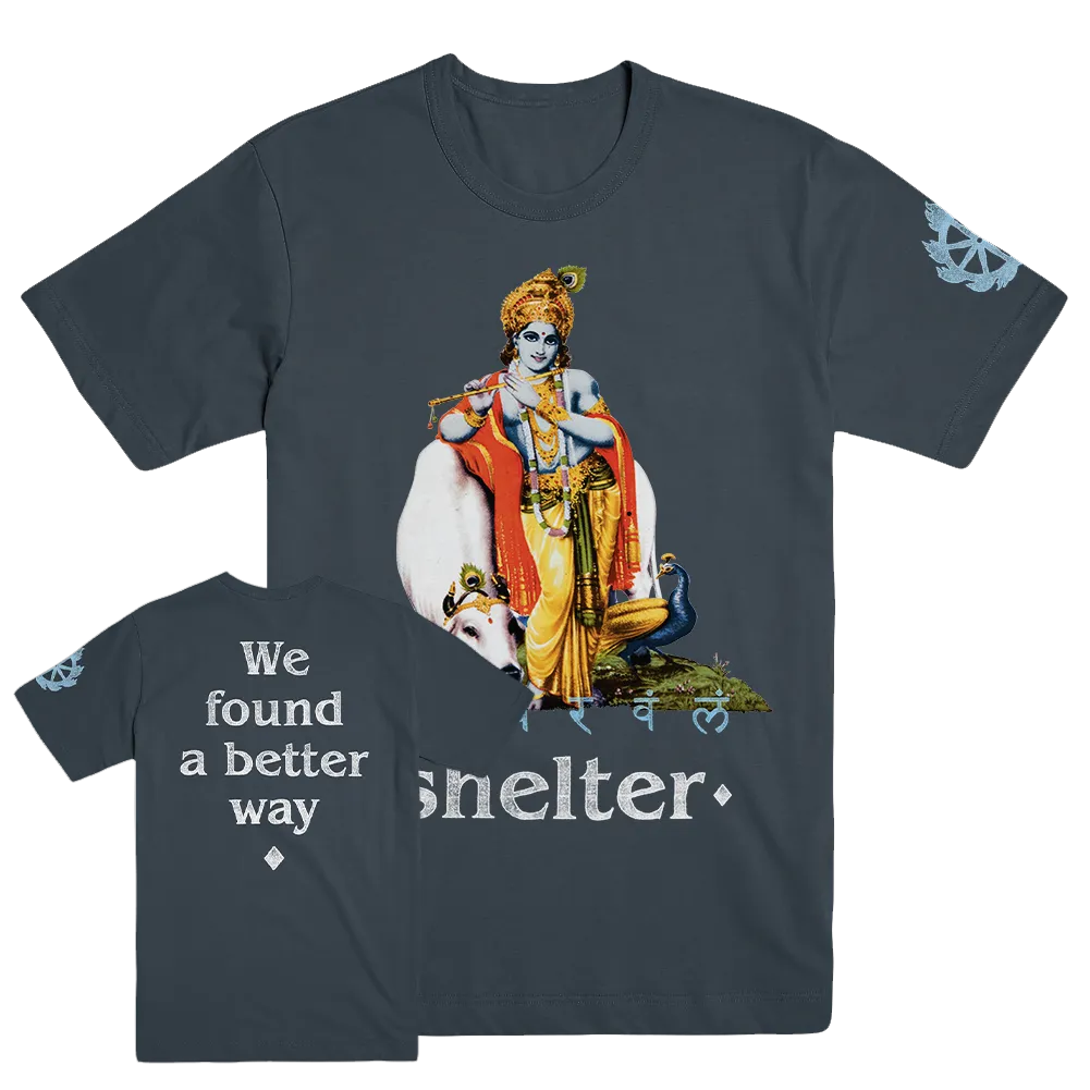 Shelter "Better Way" India Ink Grey T-Shirt