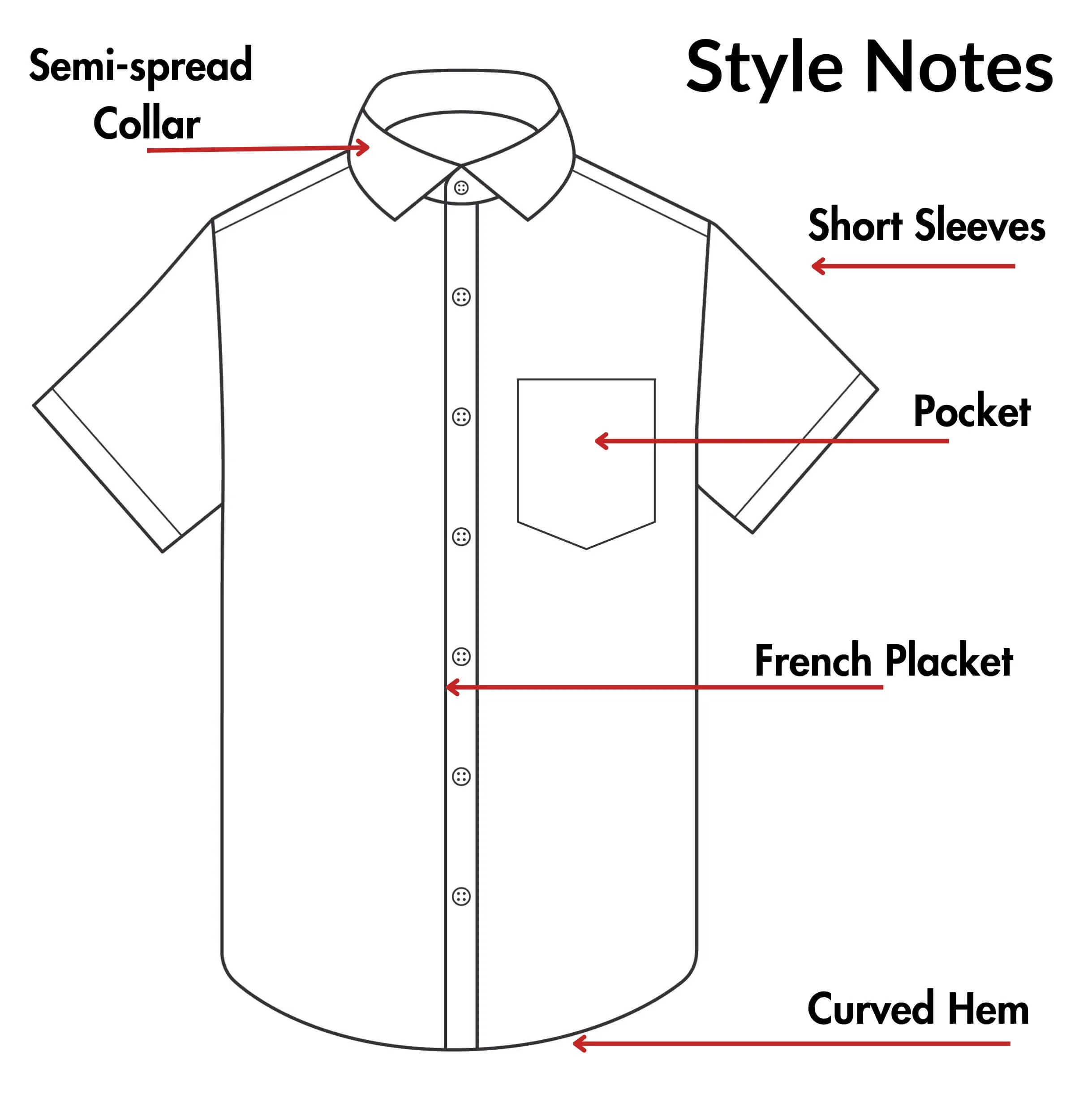 Short Sleeve Linen Shirt in Pink