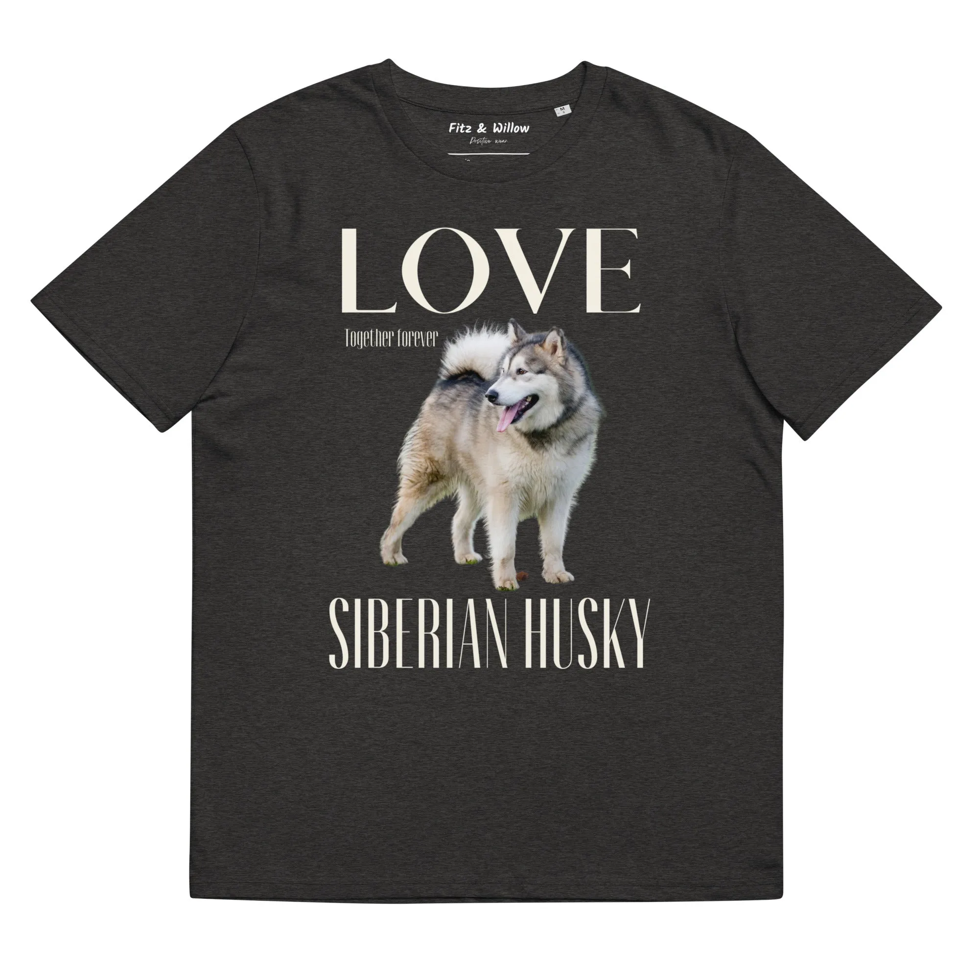 Siberian Husky Lovers organic t-shirt