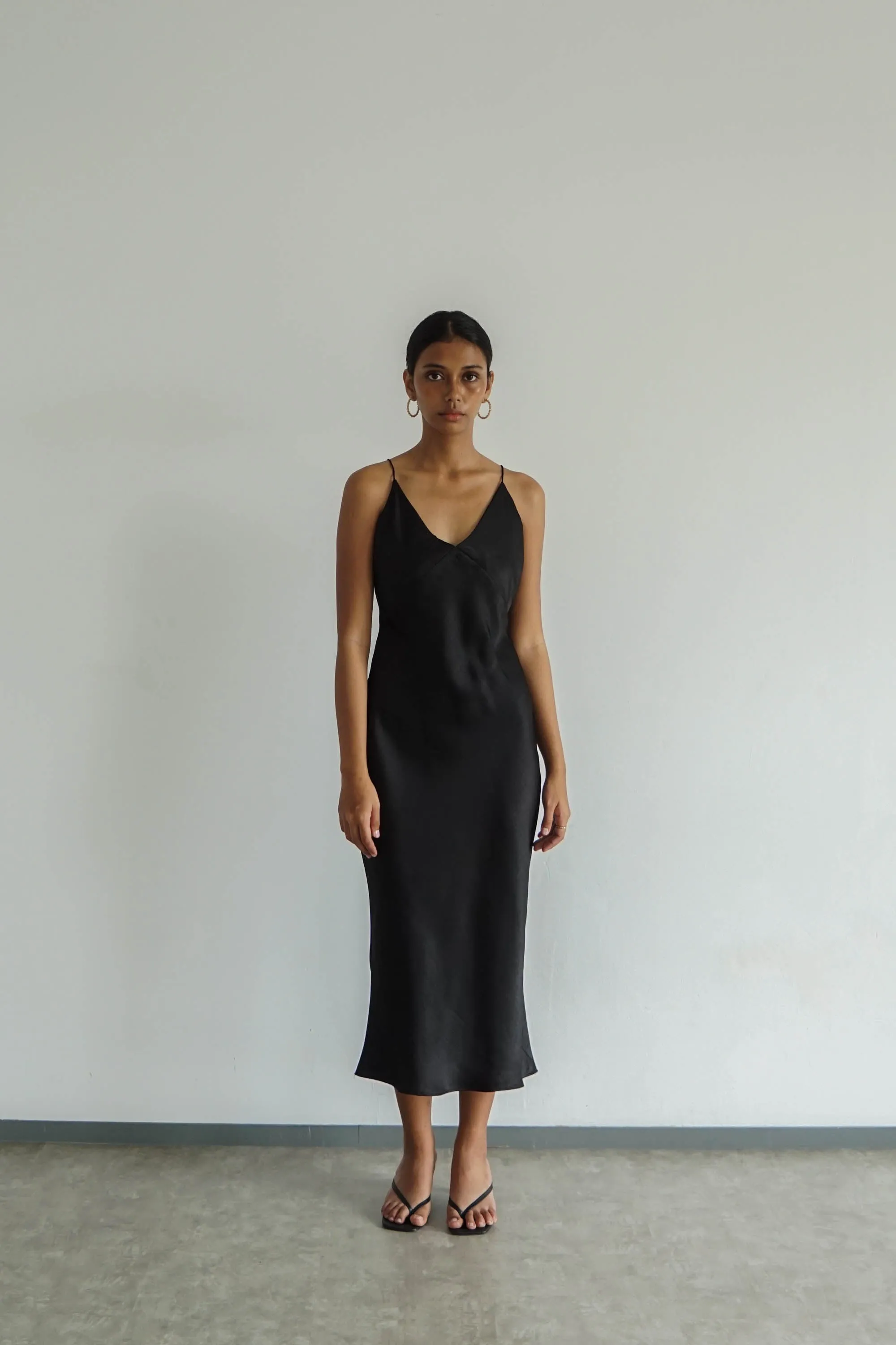 Slip Dress - Black