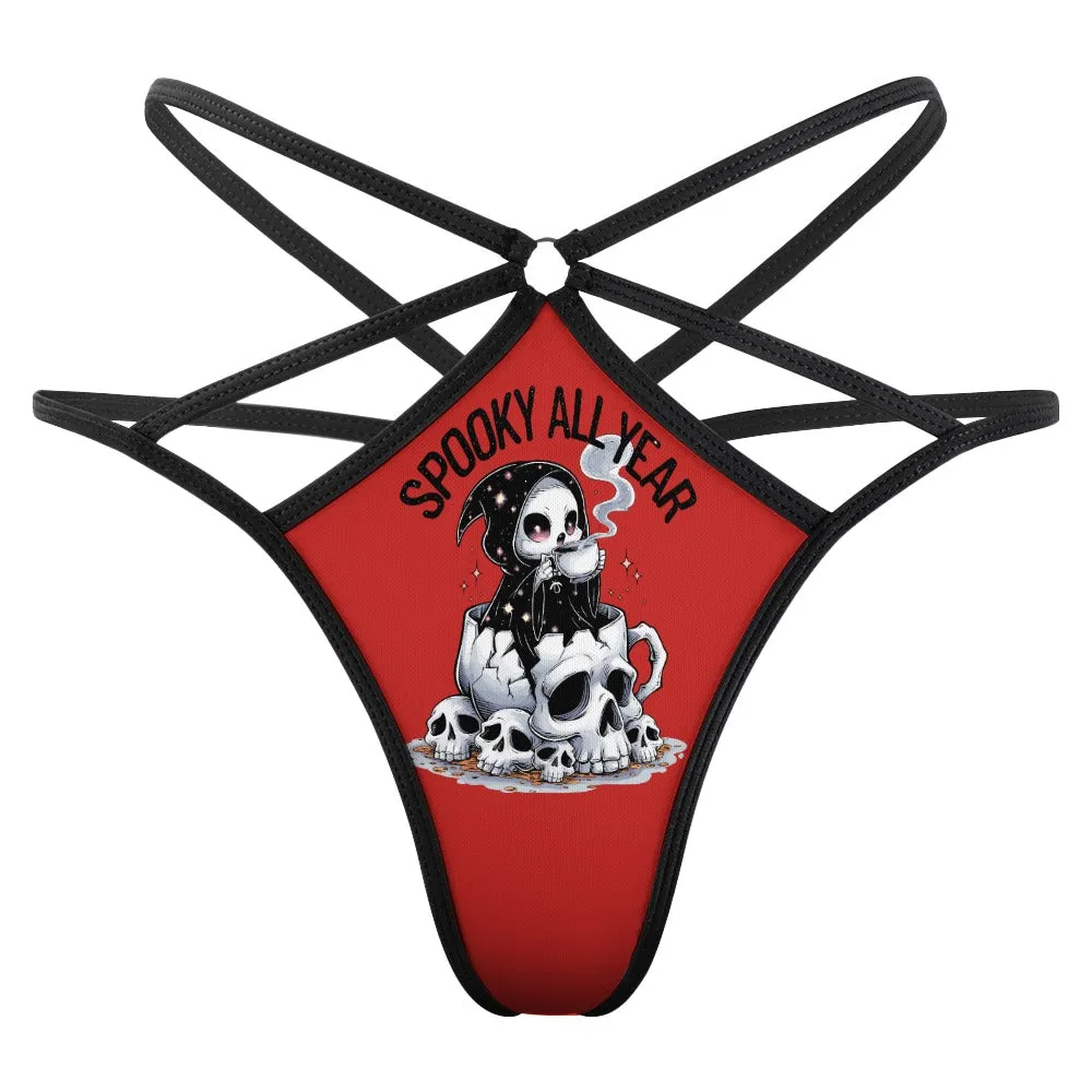 Spooky All Year T-back Thong