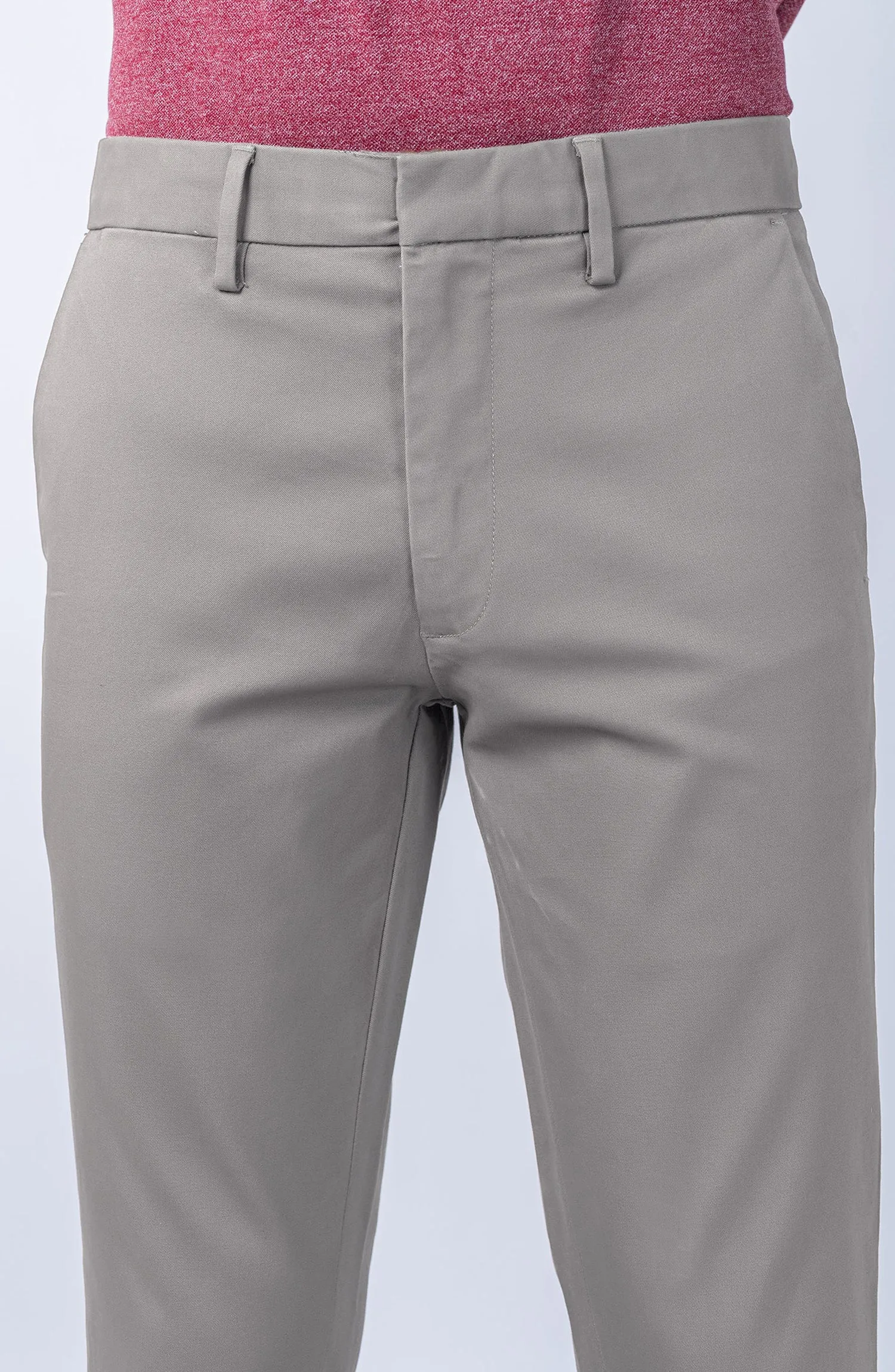 Stretch Chino - Light Grey