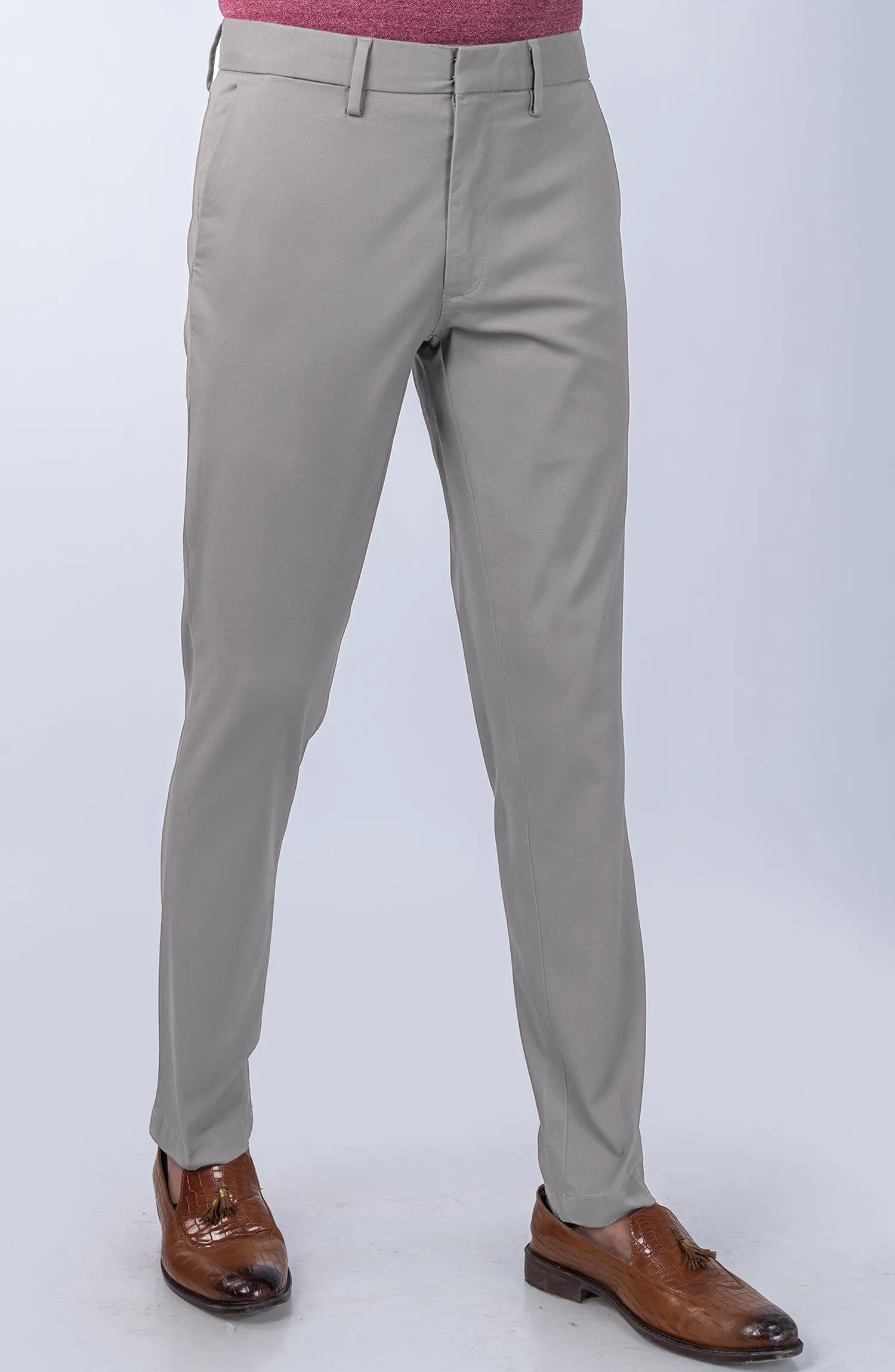 Stretch Chino - Light Grey