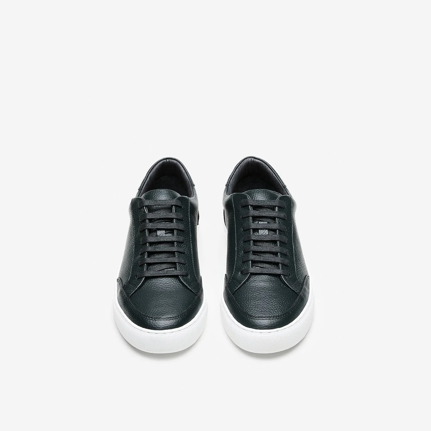 Textured Essential Sneaker Dark Green