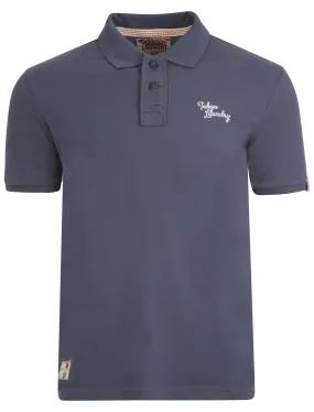 Tokyo Laundry Ezequiel blue Polo Shirt
