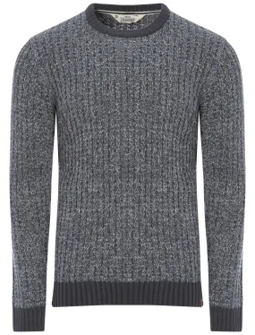 Tokyo Laundry Iver grey jumper
