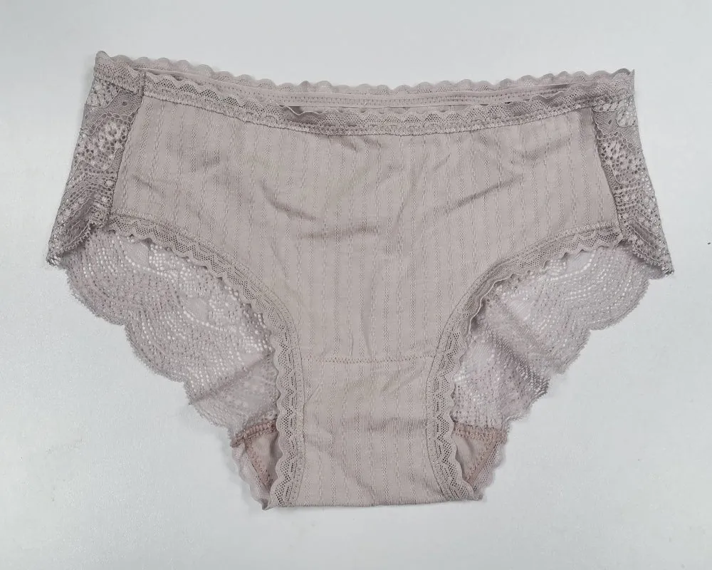 ToMyLook panties,Women Lace Underwear Sexy Breathable Hipster Panties Stretch Seamless Bikini Briefs